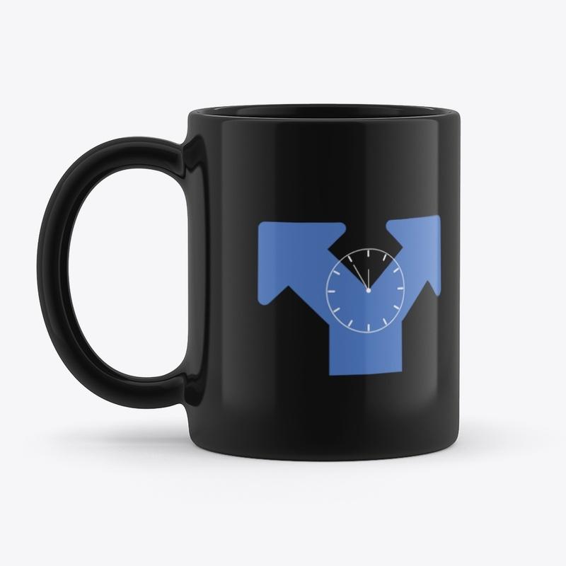 A Fork In Time Mug (Simple Logo)